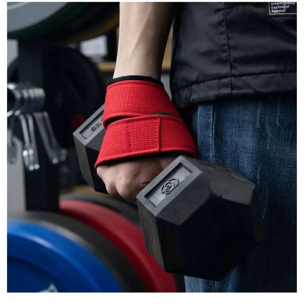 1 Pair New Polyester Weightlif - огляд і ціна Wrist Wraps Weightlifting Support