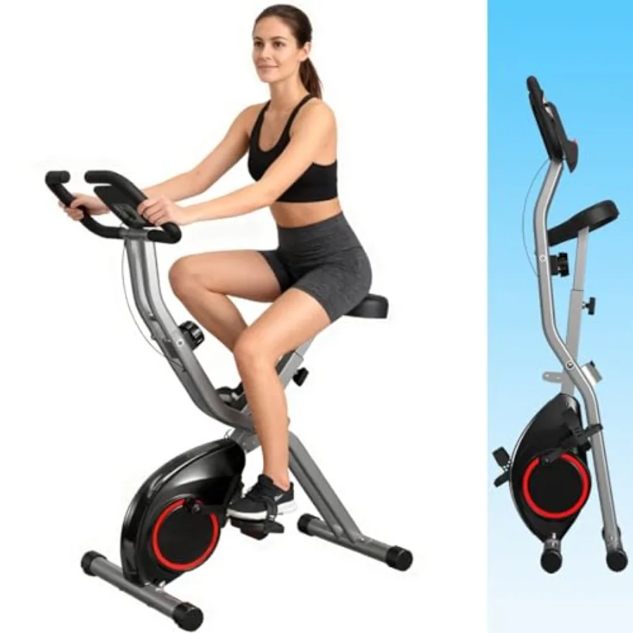 Foldable Exercise Bike for Sma - огляд і ціна Exercise Bike Magnetic Resistance