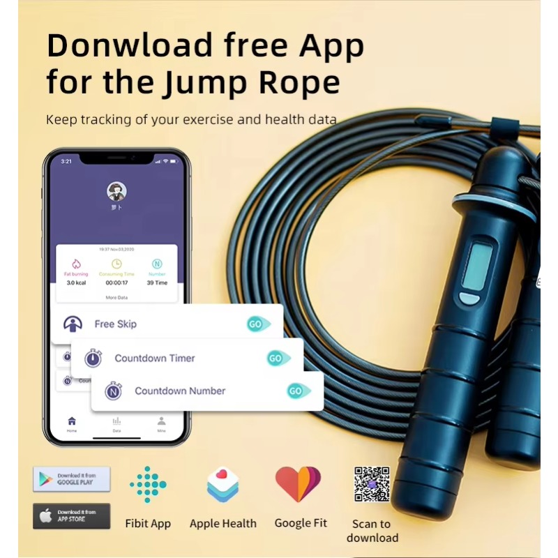 Hot Sale Wholesale Calorie Cou - огляд і ціна Smart Jump Rope Digital Counter
