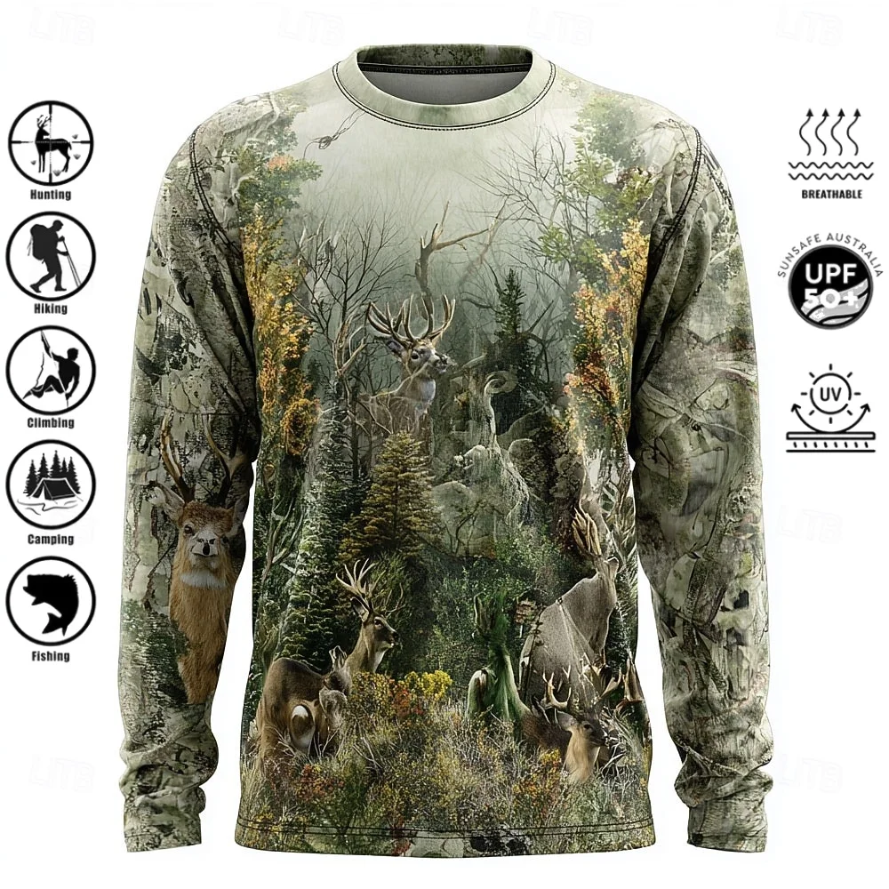 Men Long Sleeve T-shirt Polyes - огляд і ціна Hiking