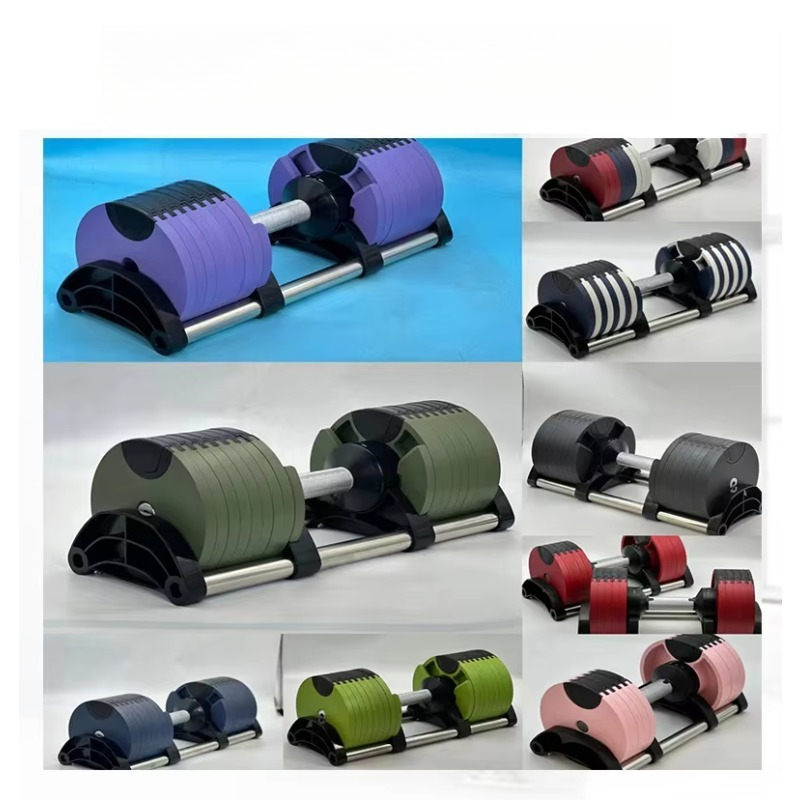 Gym Fitness Equipment 20kg 24k - огляд і ціна Adjustable Dumbbell Pair 40Kg