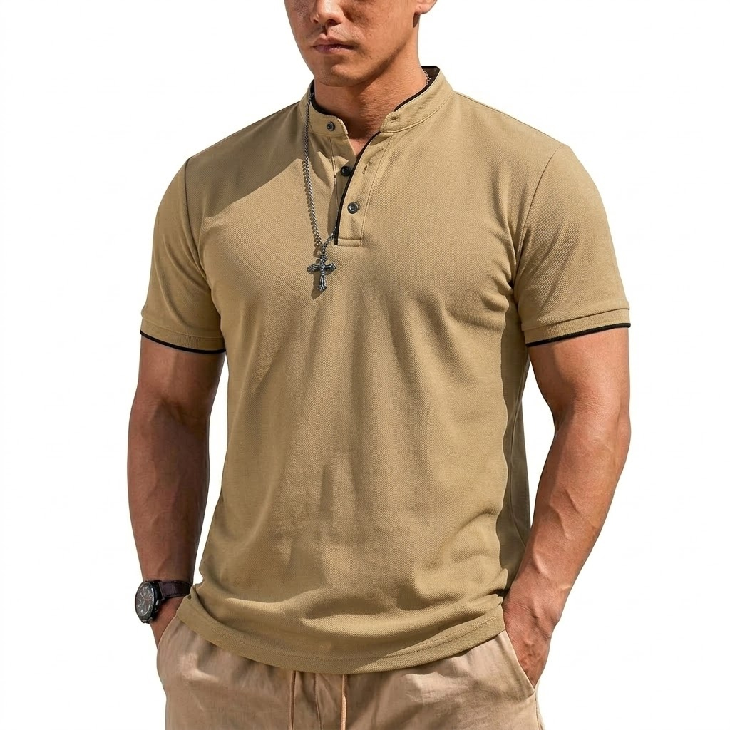 Summer Short Sleeve Henley Shi - огляд і ціна Hiking