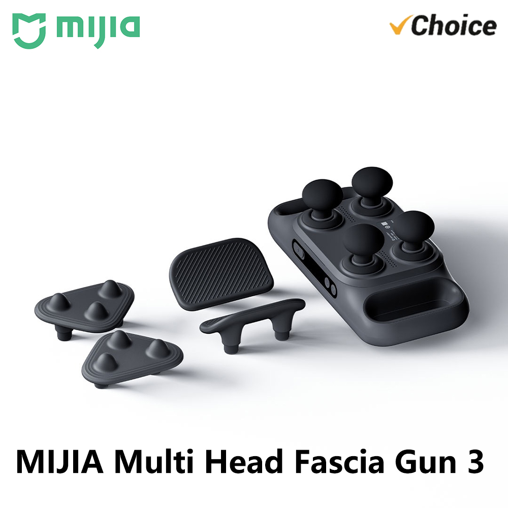 2026 NEW MIJIA Multi‑Head Fasc - огляд і ціна Electric Massage Gun Deep Tissue