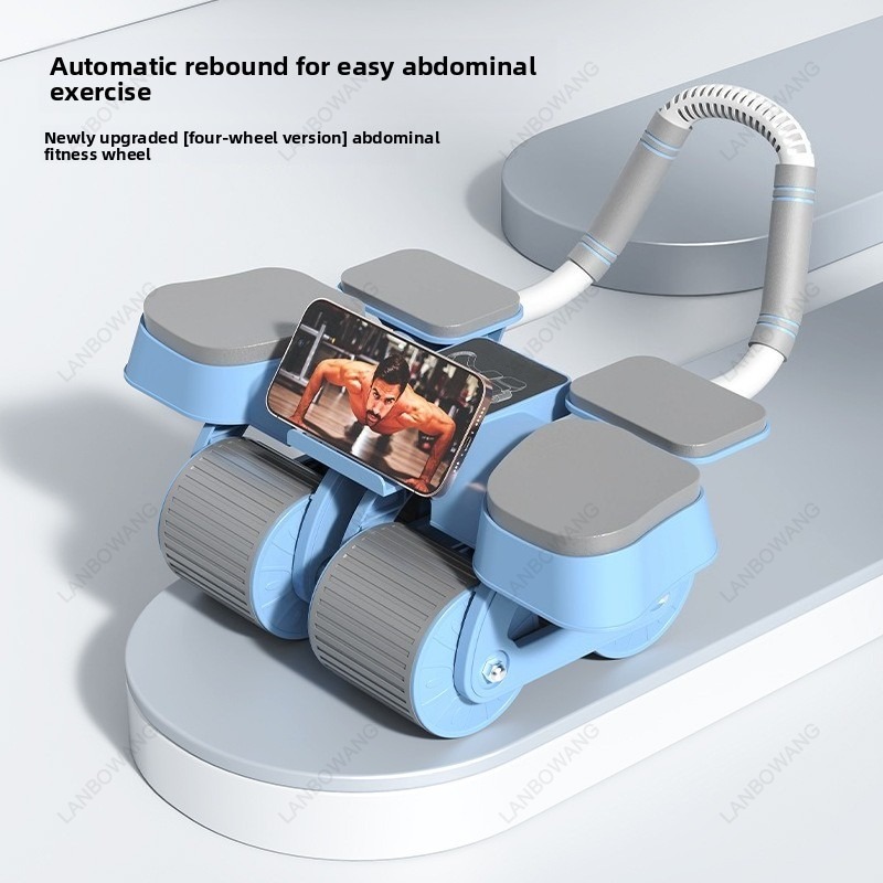 Smart 4 Wheels Auto Rebound Ab - огляд і ціна Ab Roller Wheel With Elbow Support