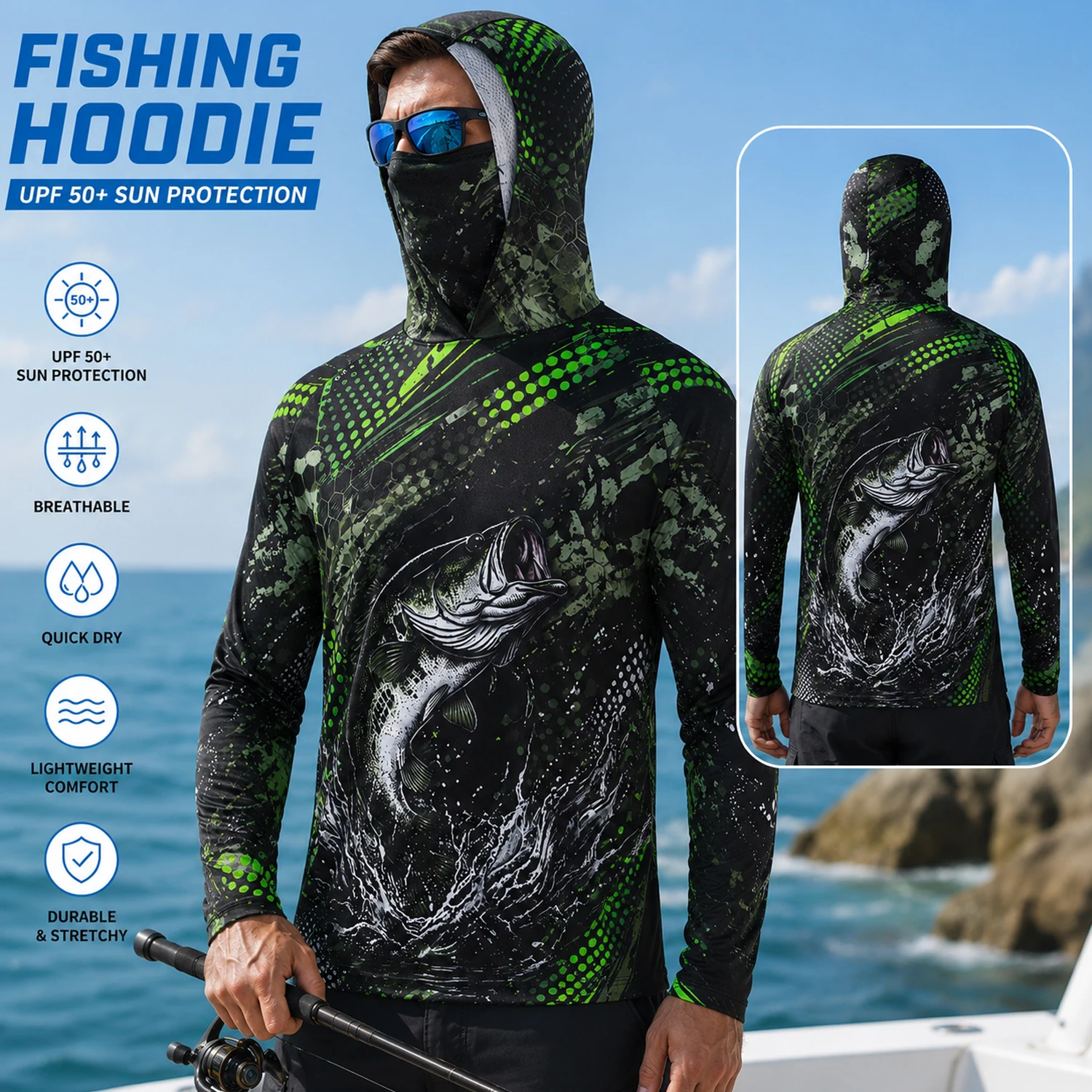 Men's Pro Angler Bass Fishing  - огляд і ціна Hiking